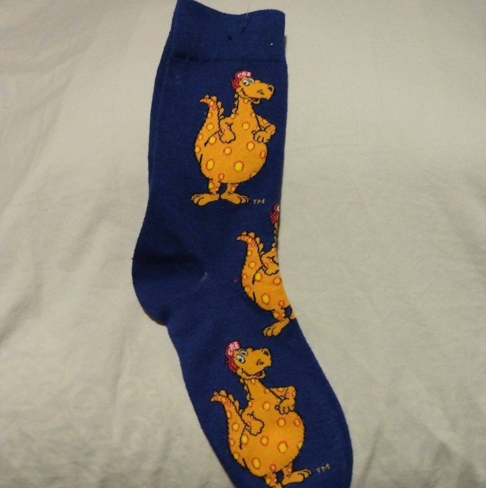 Cheesasaurus Rex Socks